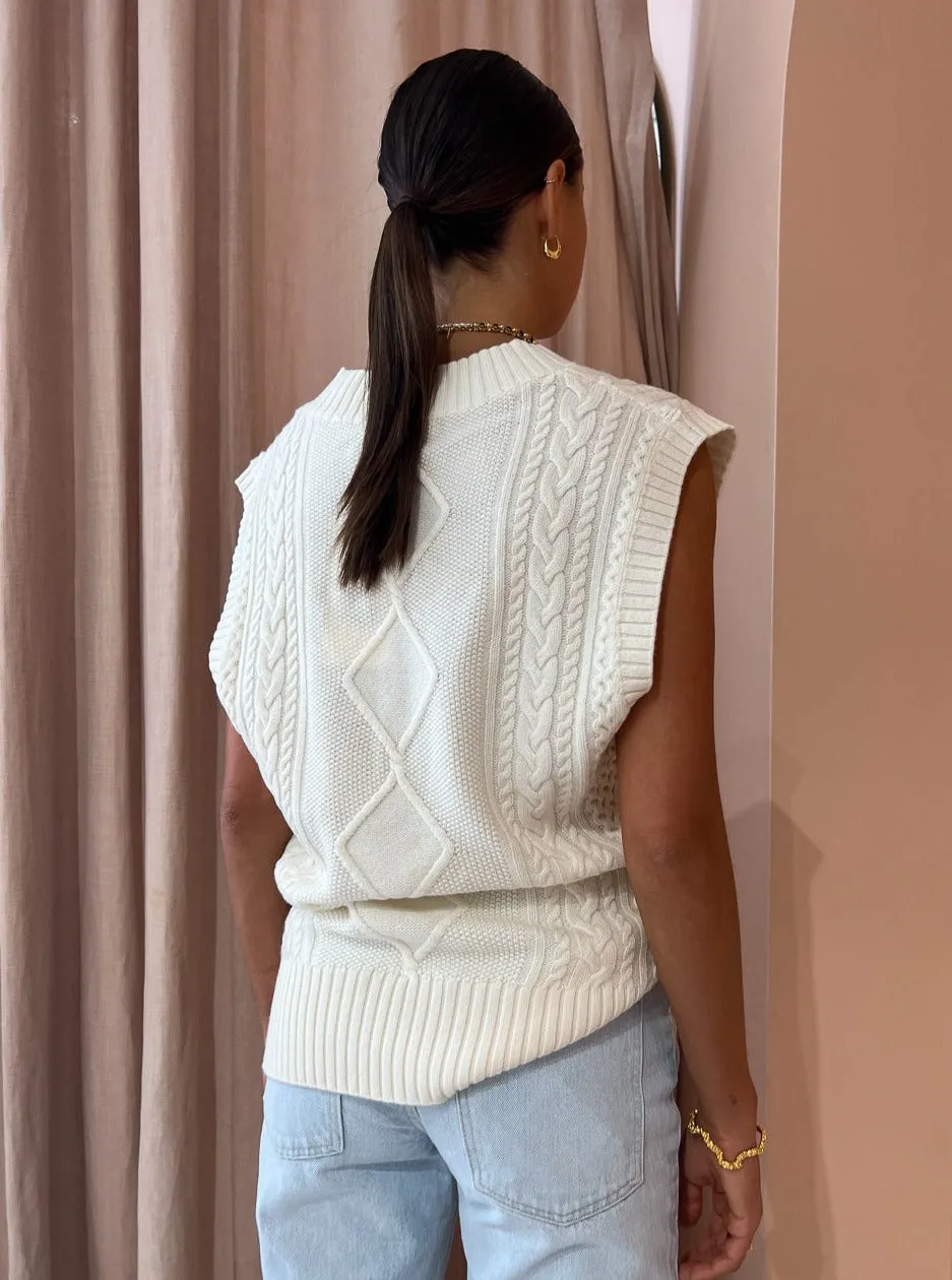 Anna Quan Carmen Vest in Silence