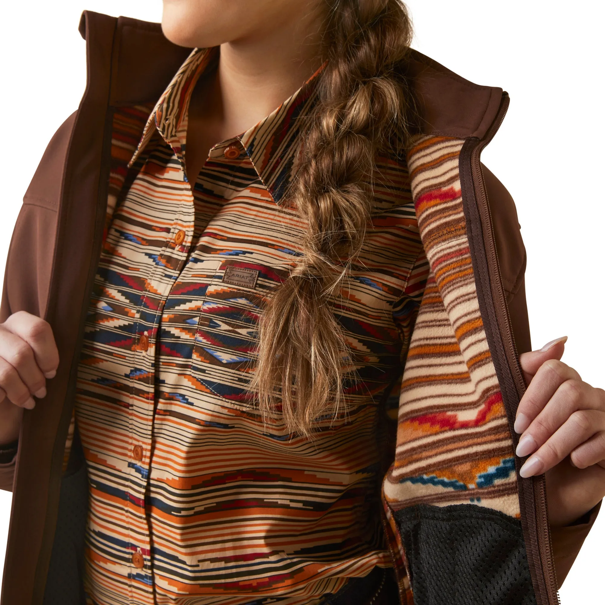 Ariat Women's Team Logo Softshell Chimayo Jacket 10046017