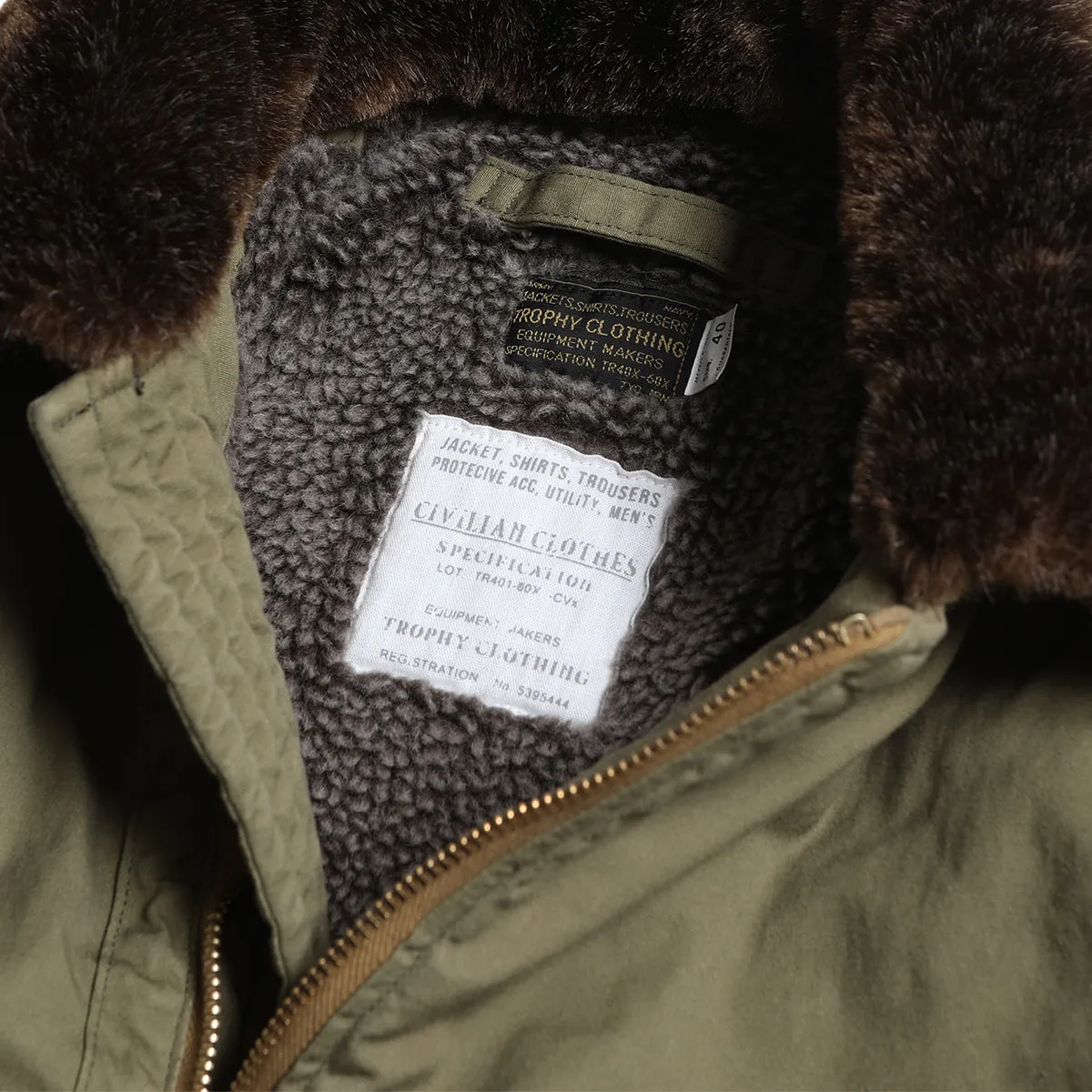 B-15 TR.mfg.Jacket / TR23AW-505