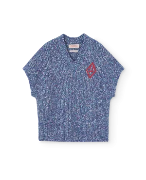 Bat Kids Vest Blue