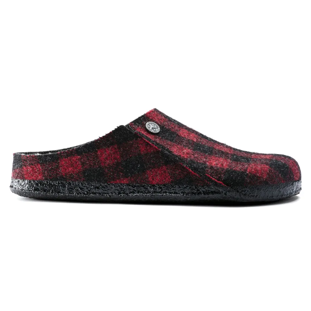 Birkenstock Zermatt Shearling - 1017542 - Plaid Red