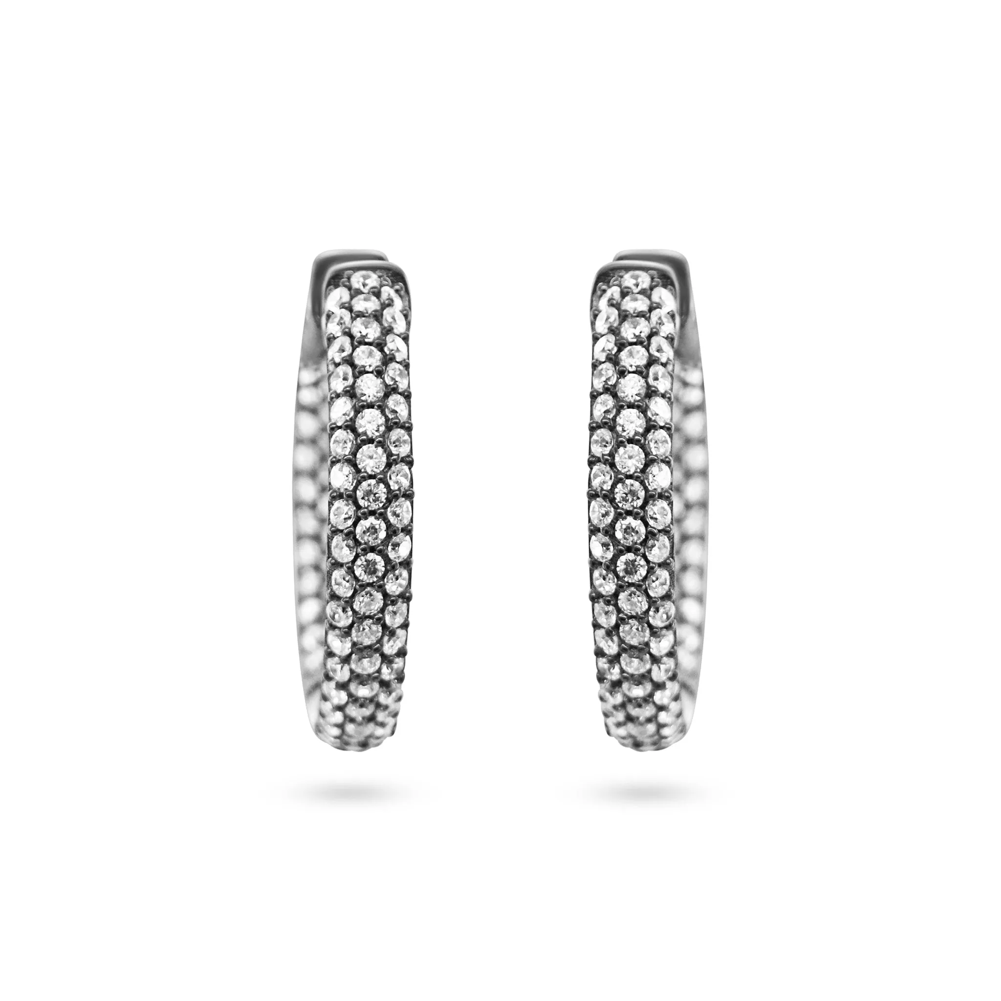 Dazzling Hoop Elegance
