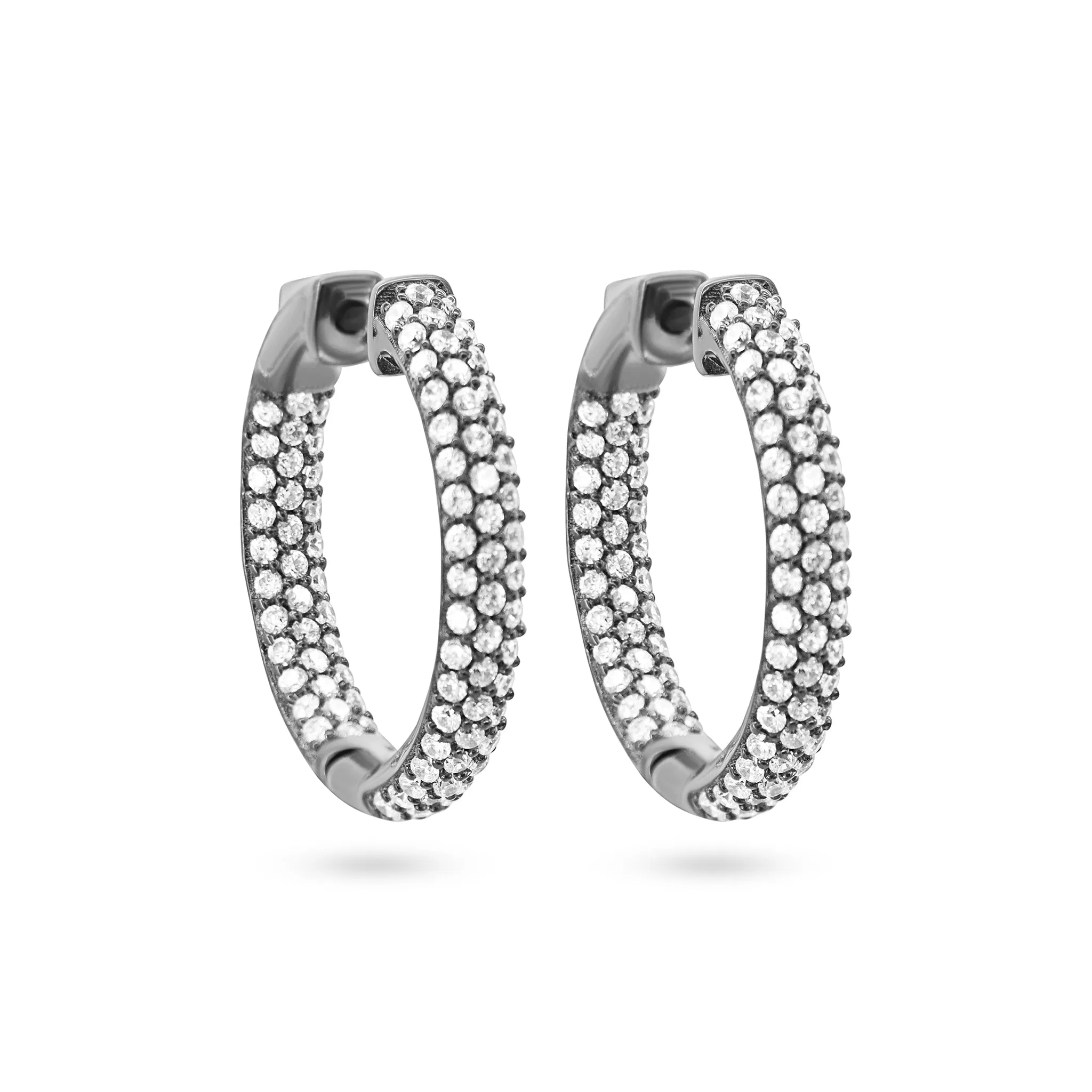 Dazzling Hoop Elegance