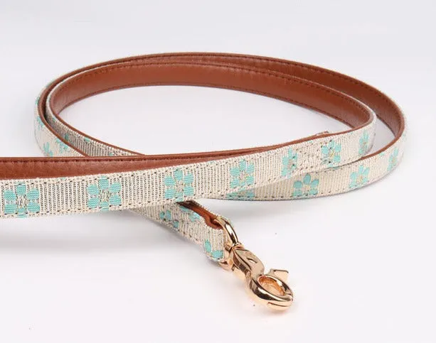 Dog Collar and Leash Set