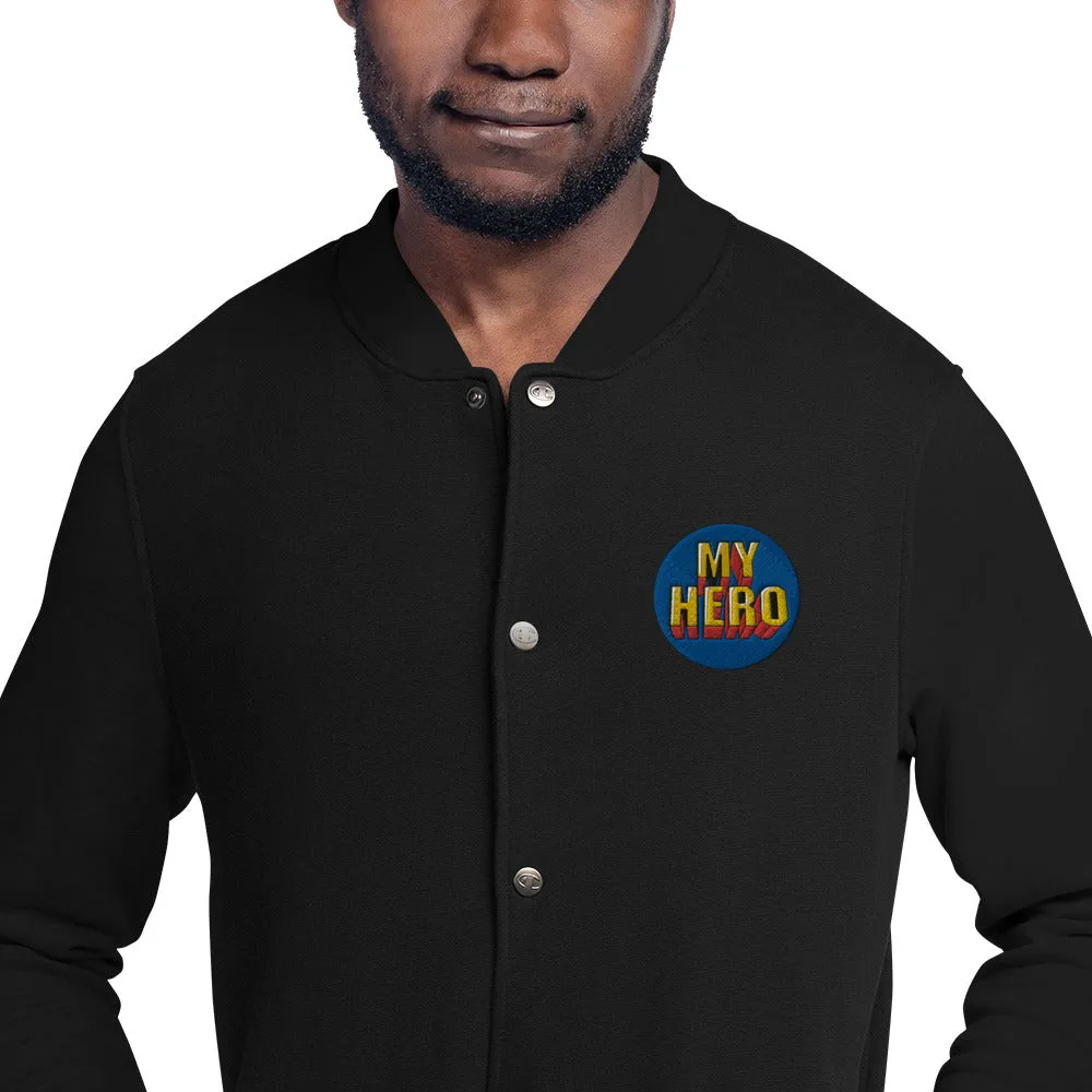 Embroidered Champion Bomber Jacket