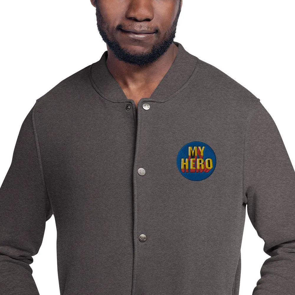 Embroidered Champion Bomber Jacket