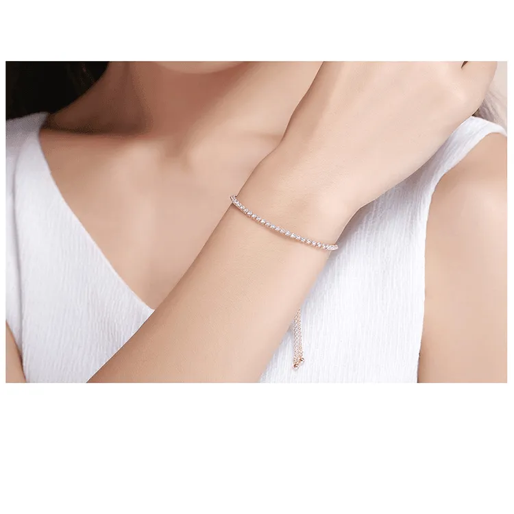 Fine Sparkling Bracelet - Hannaca
