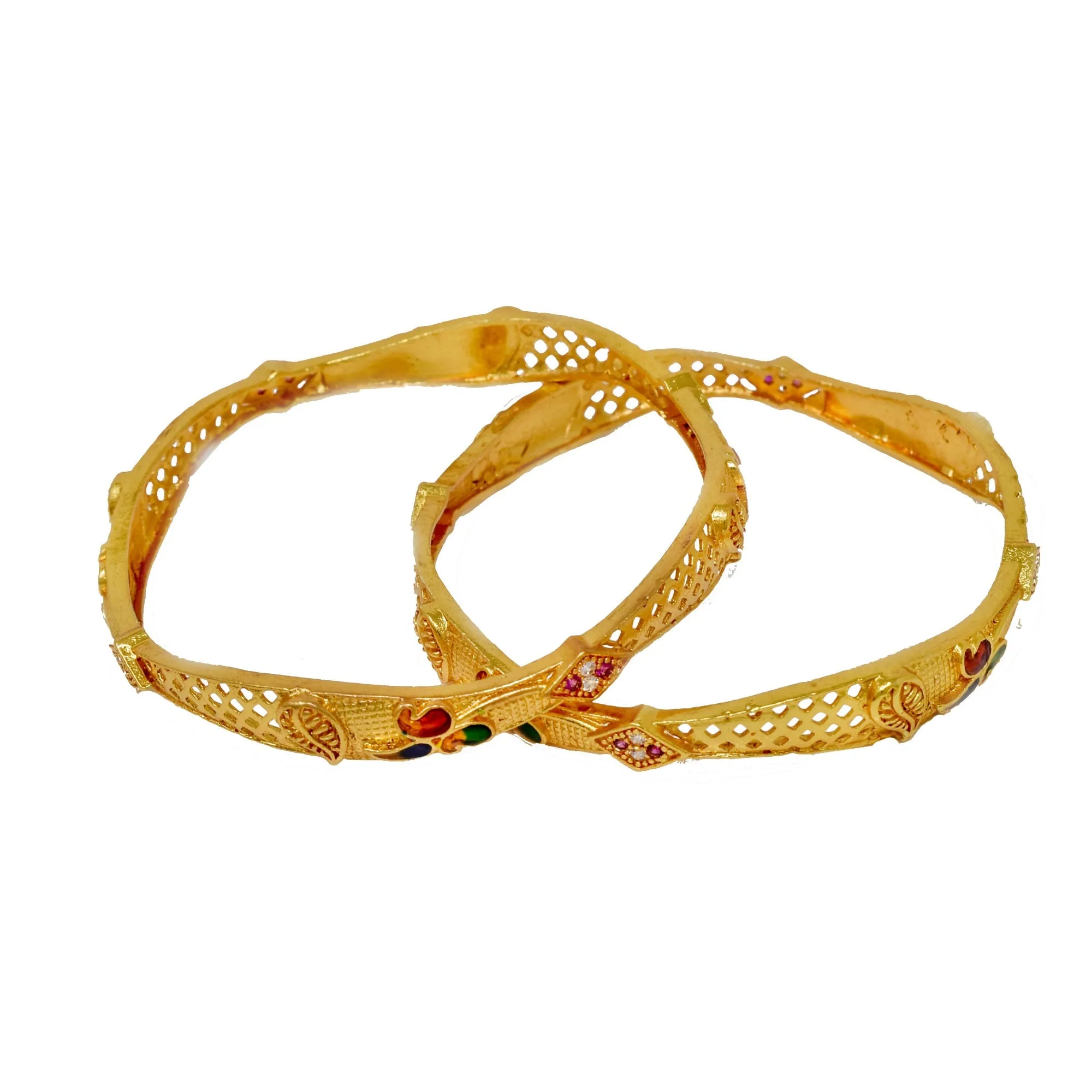 Gilded Fusion: Sparkling Wrist Treasure