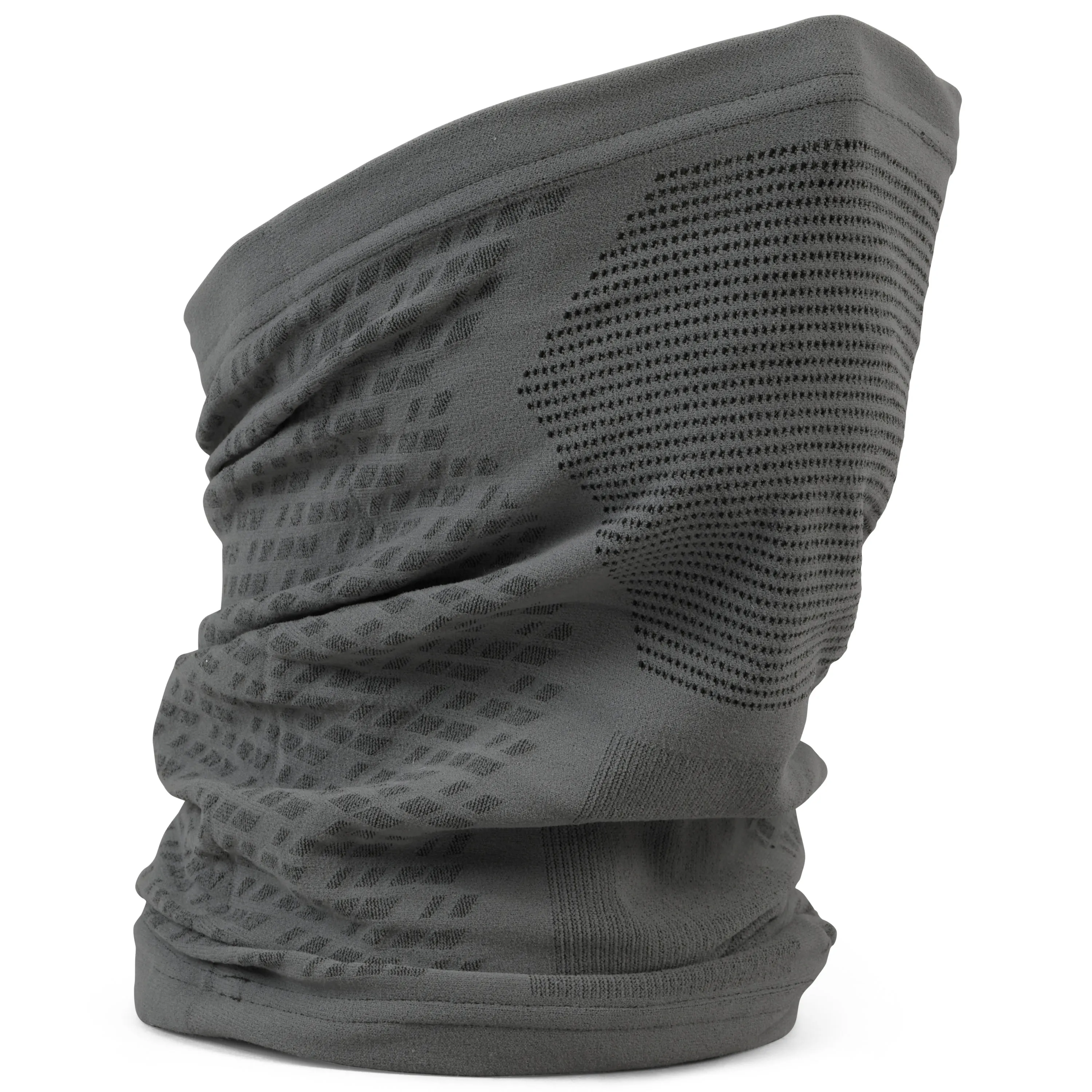Gripgrab Freedom Seamless Warp Knitted Neck Warmer Grey | Buy Gripgrab Freedom Seamless Warp Knitted Neck Warmer Grey here | Outnorth