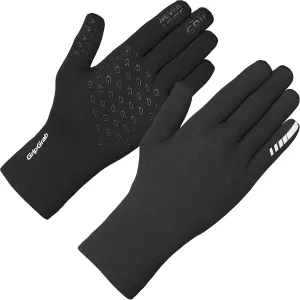 Gripgrab Waterproof Knitted Thermal Glove Black | Buy Gripgrab Waterproof Knitted Thermal Glove Black here | Outnorth