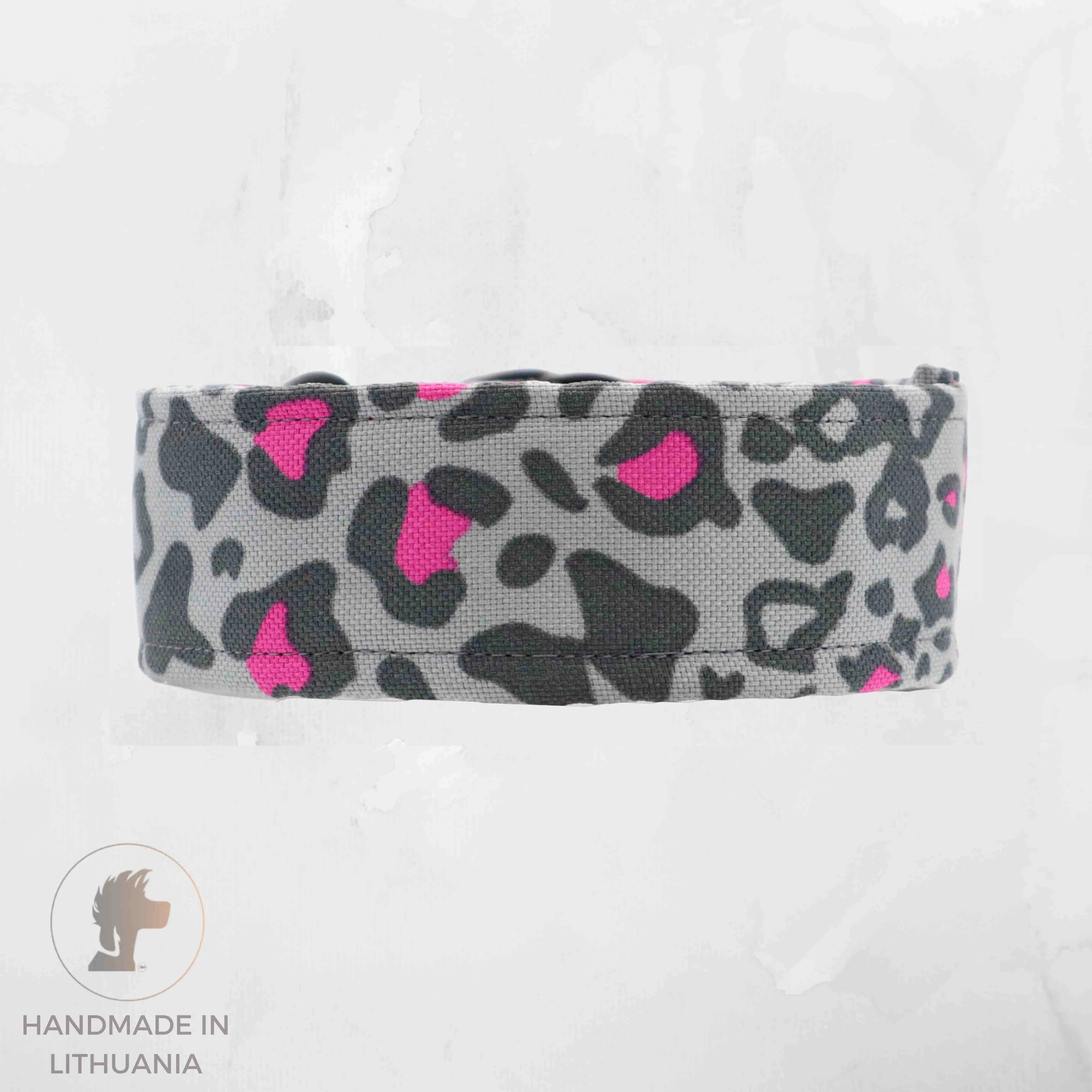 Handmade Dog Collar | Mysterious Cheetah | Width: 15-20-25-30-40-50 mm