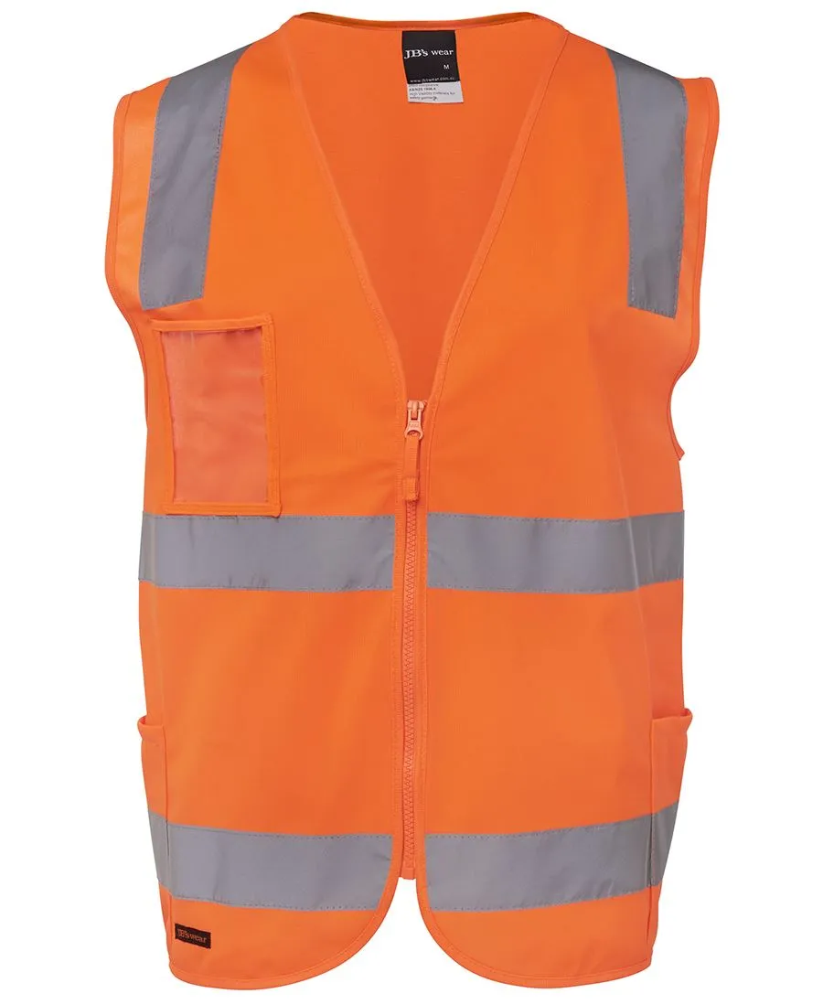JB's Hi Vis (Day Night) Zip Safety Vest