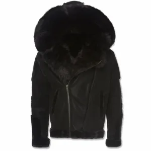 Jordan Craig El Jefe Shearling Moto Jacket (Black) 91590