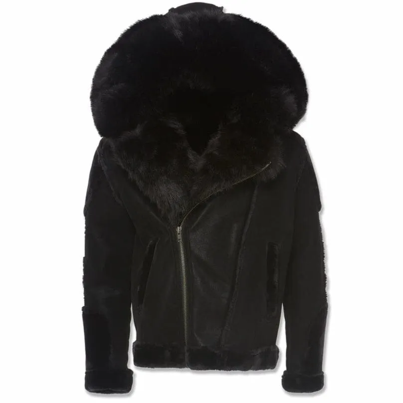 Jordan Craig El Jefe Shearling Moto Jacket (Black) 91590