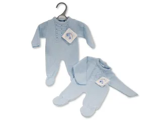 Knitted Premature Baby Boys Romper (PK6) Pb-20-612s