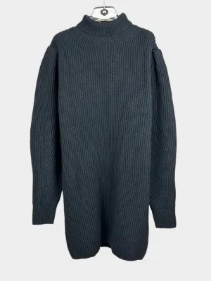 Knitted Turtleneck Dress