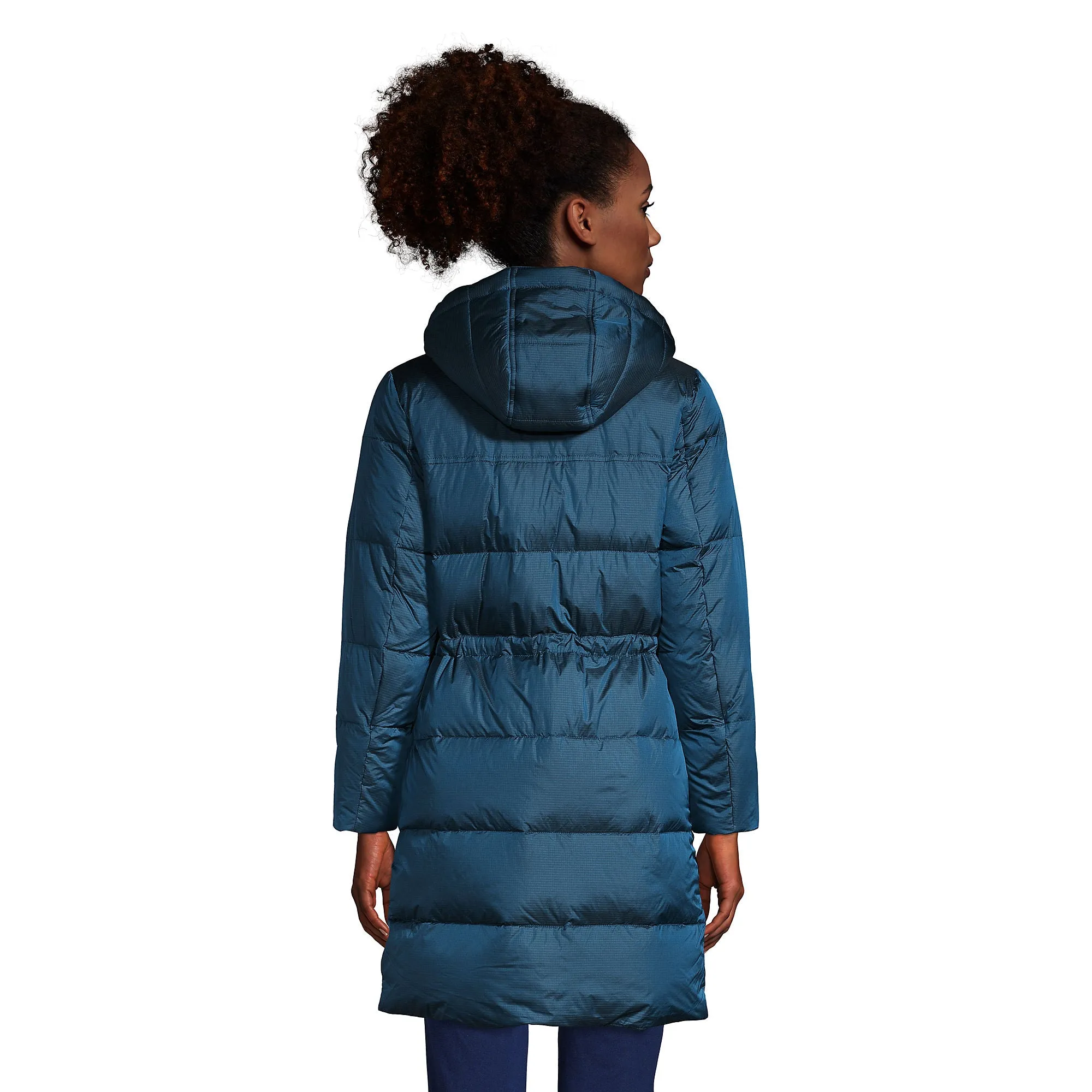 Lands' End Women's Down Wide Channel Coat