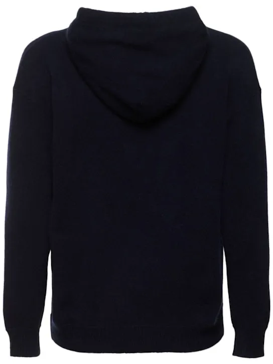 Laneus   Knitted cashmere blend hoodie 