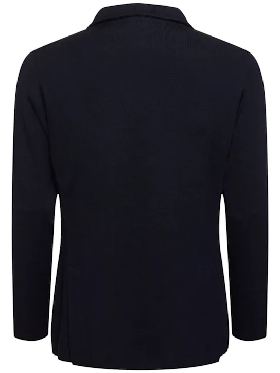 Lardini   Wool knitted blazer 