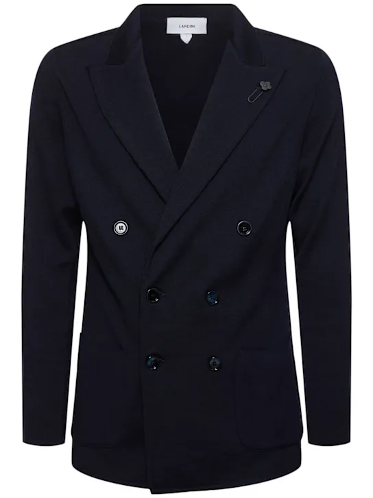 Lardini   Wool knitted blazer 