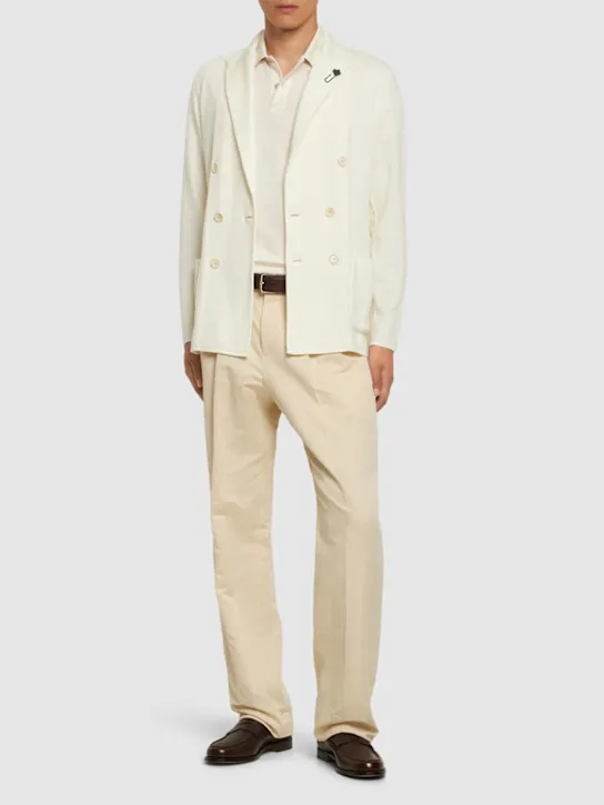 Lardini   Wool knitted blazer 