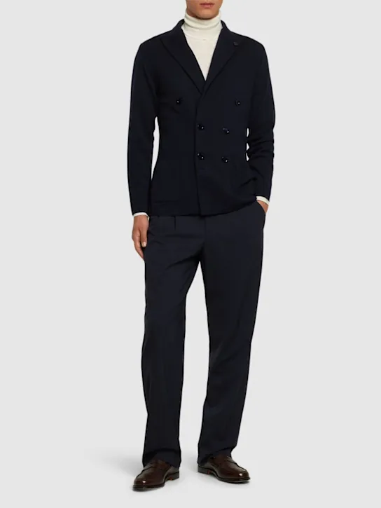 Lardini   Wool knitted blazer 