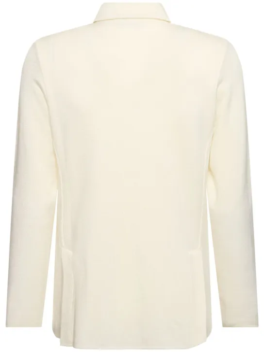 Lardini   Wool knitted blazer 