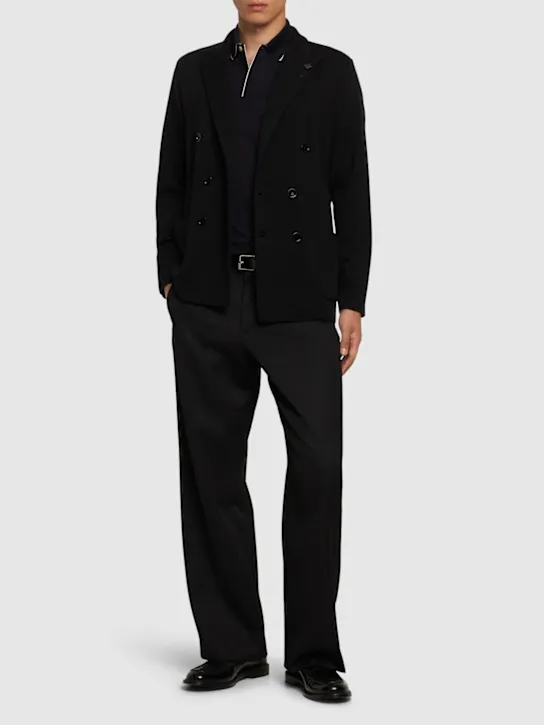 Lardini   Wool knitted blazer 