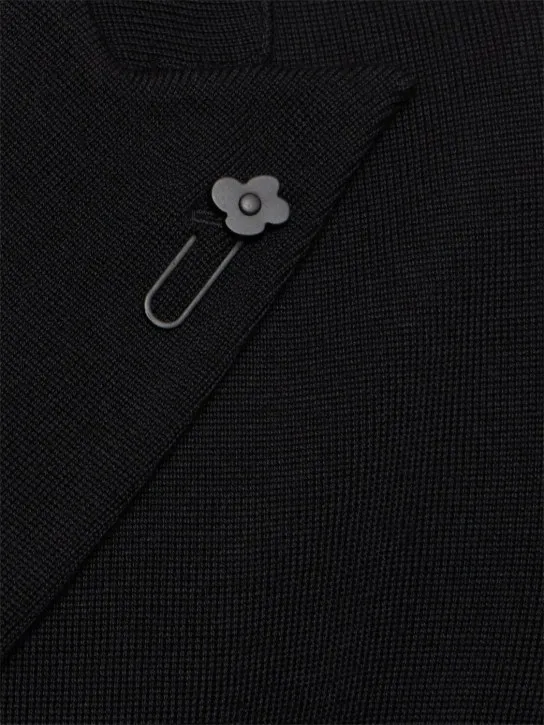 Lardini   Wool knitted blazer 