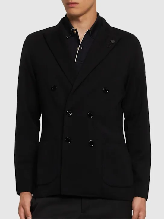 Lardini   Wool knitted blazer 