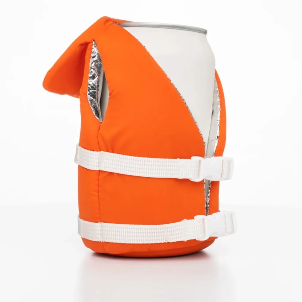 Life Vest Beverage Koozie