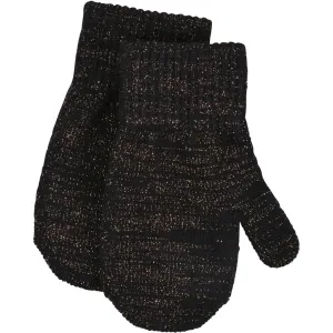 MAGIC Knitted Mittens Glitter - Black
