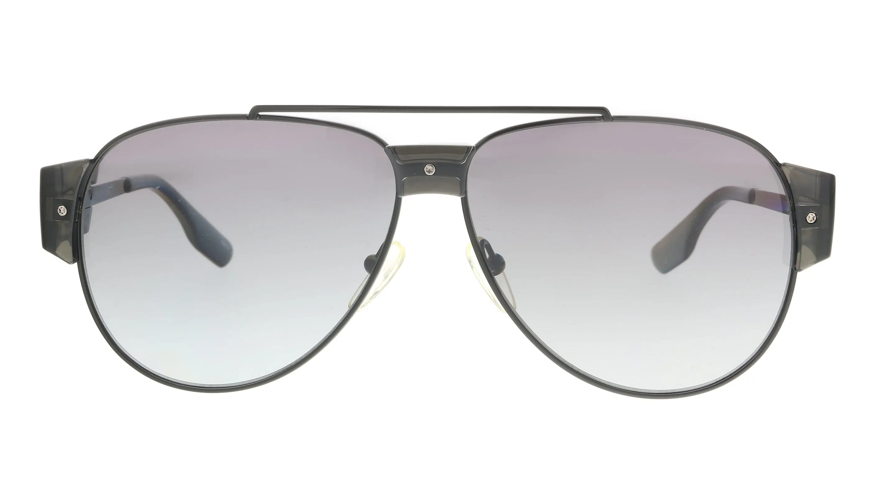McQ MQ0002S-001 Grey Aviator Sunglasses
