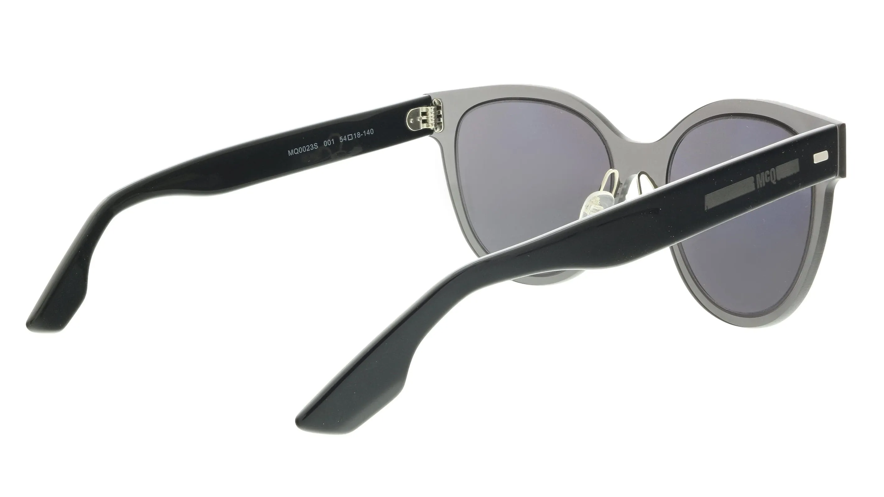 McQ MQ0023S-001 Grey Cateye Sunglasses