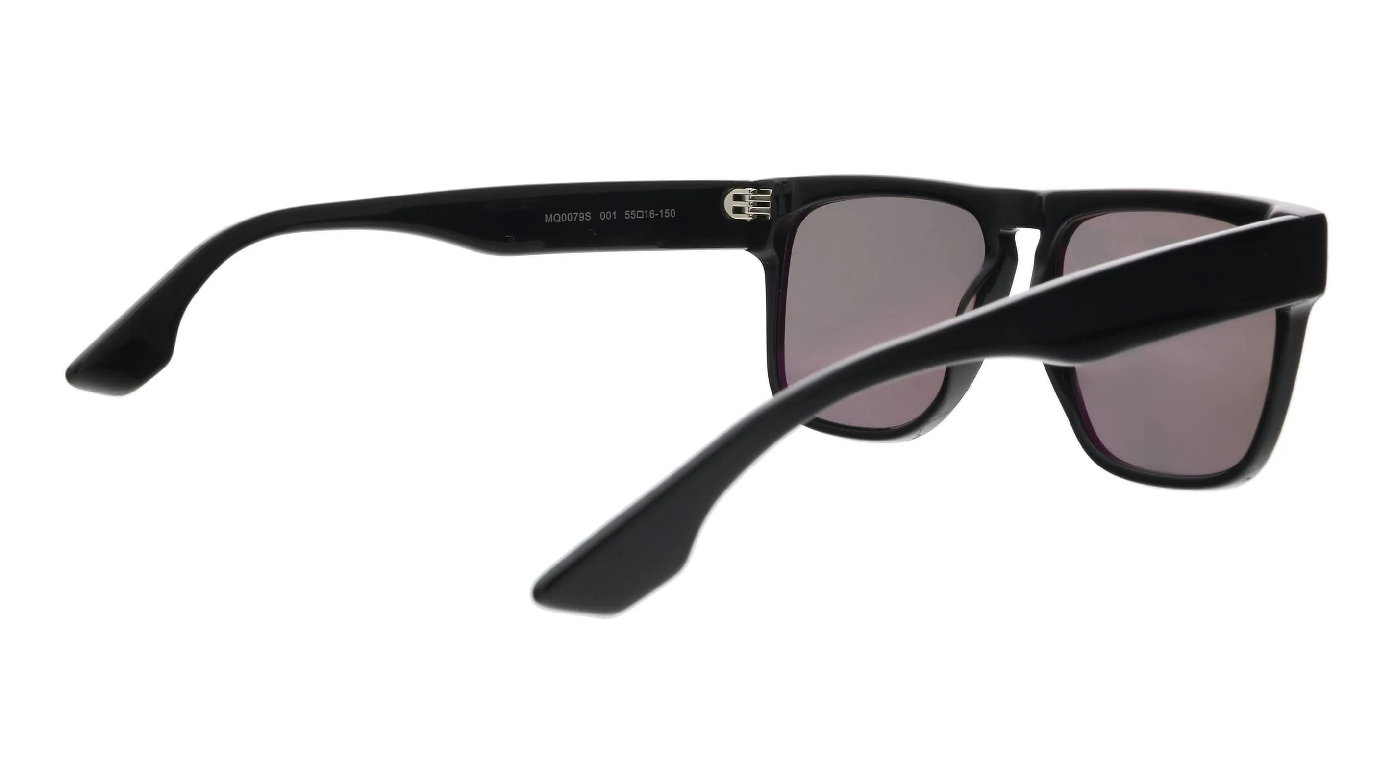 McQ MQ0079S-001 Black Rectangle Sunglasses