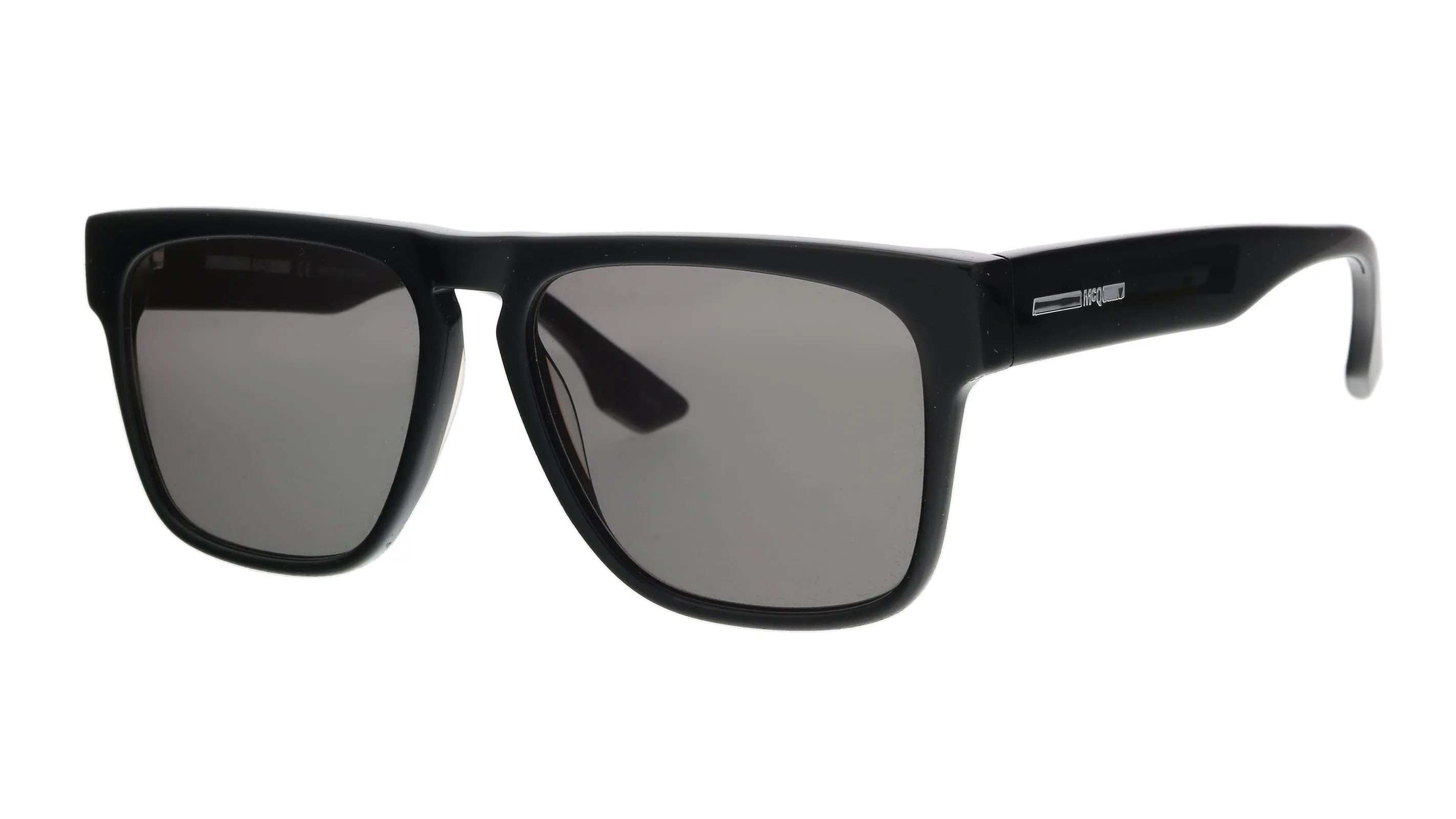 McQ MQ0079S-001 Black Rectangle Sunglasses