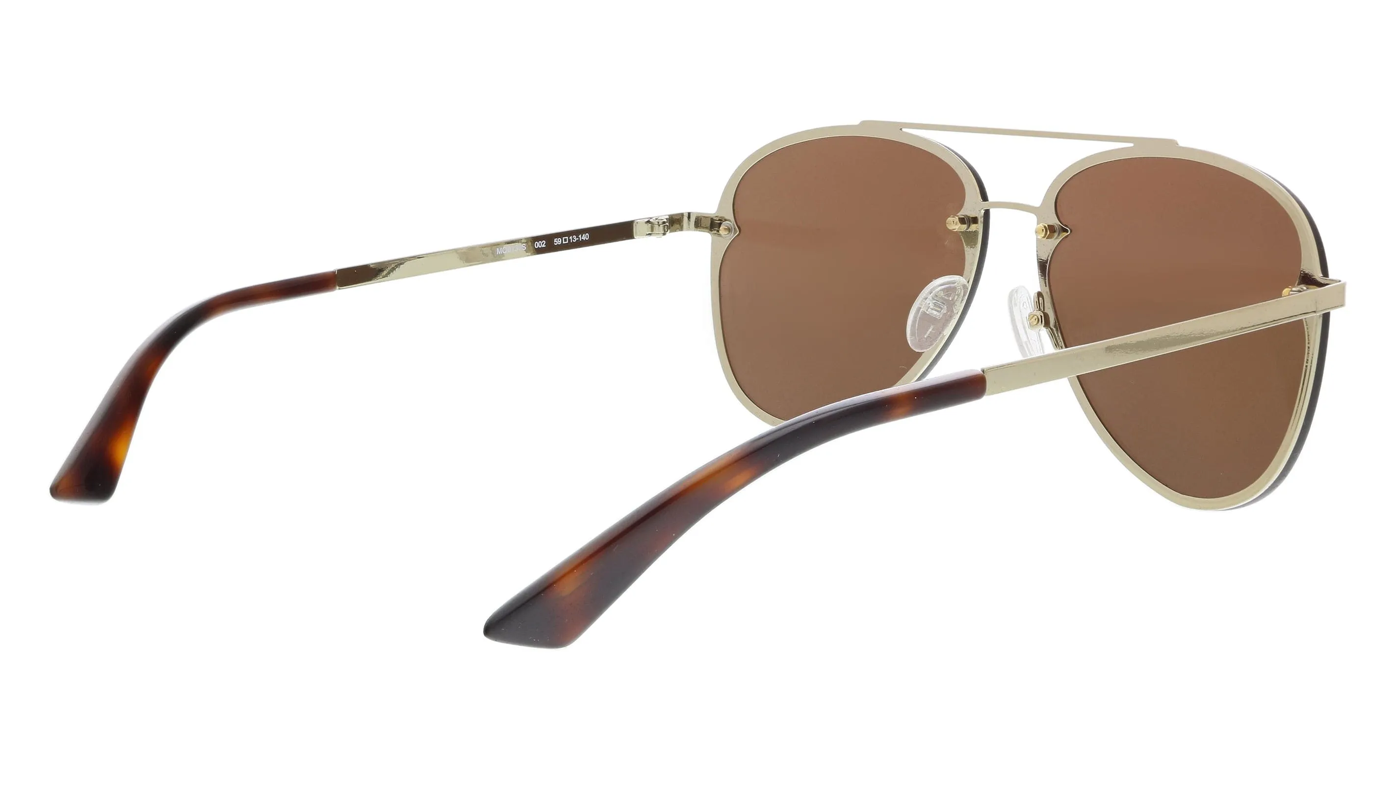 McQ MQ0136S-002 Havana Aviator Sunglasses