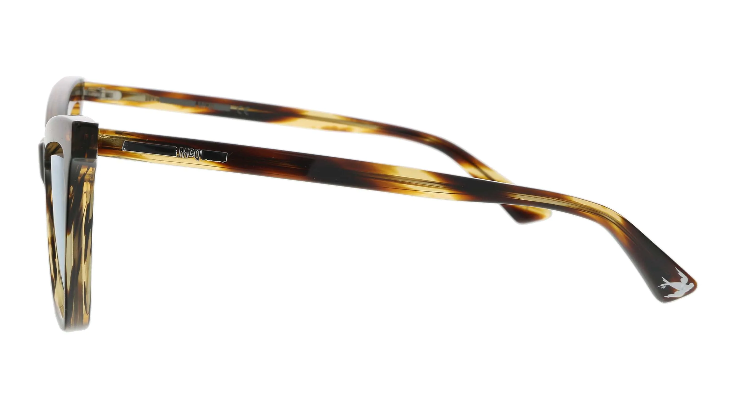 McQ MQ0156S-004 Havana Cateye Sunglasses