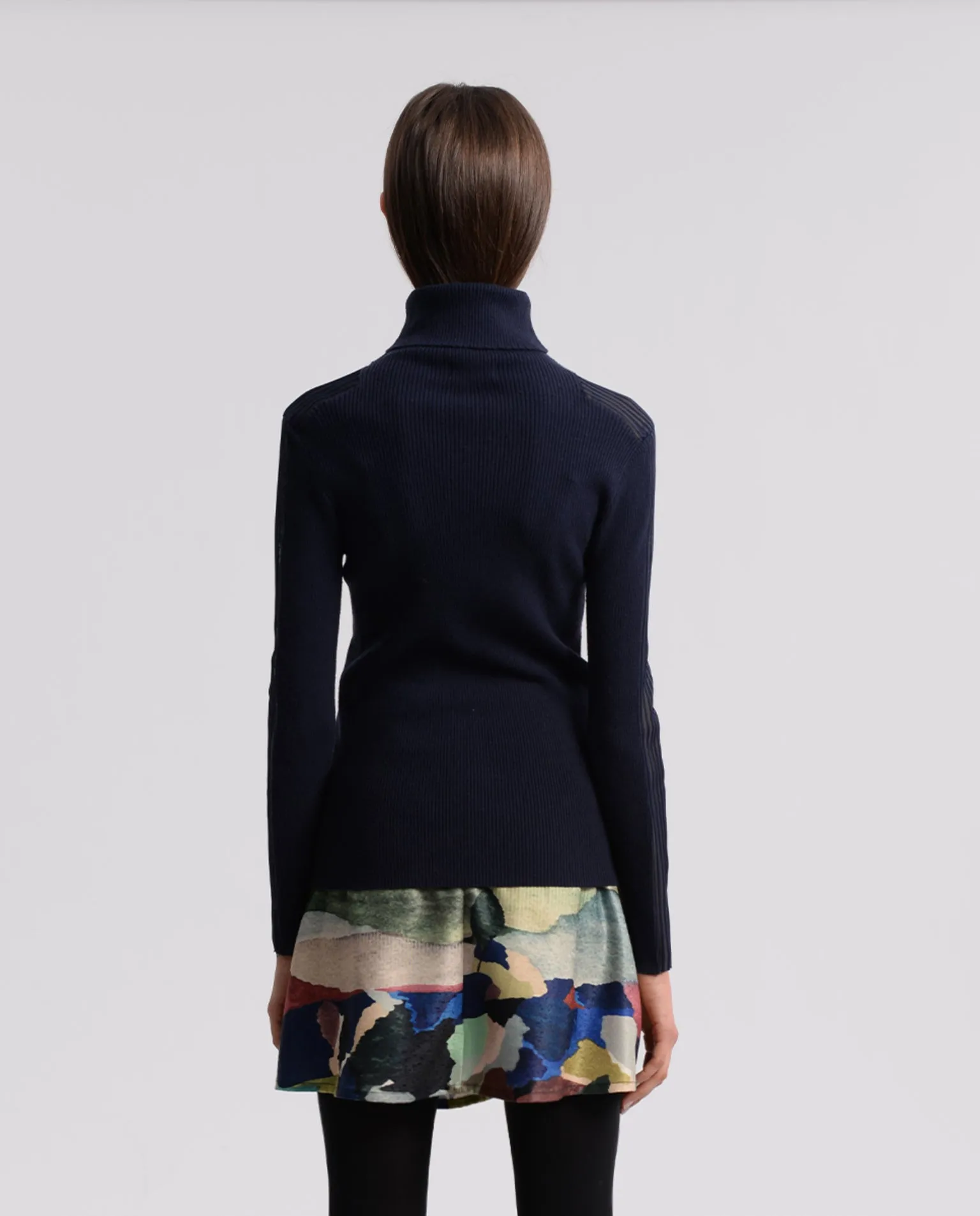 Molly Bracken Navy Blue Knitted Sweater