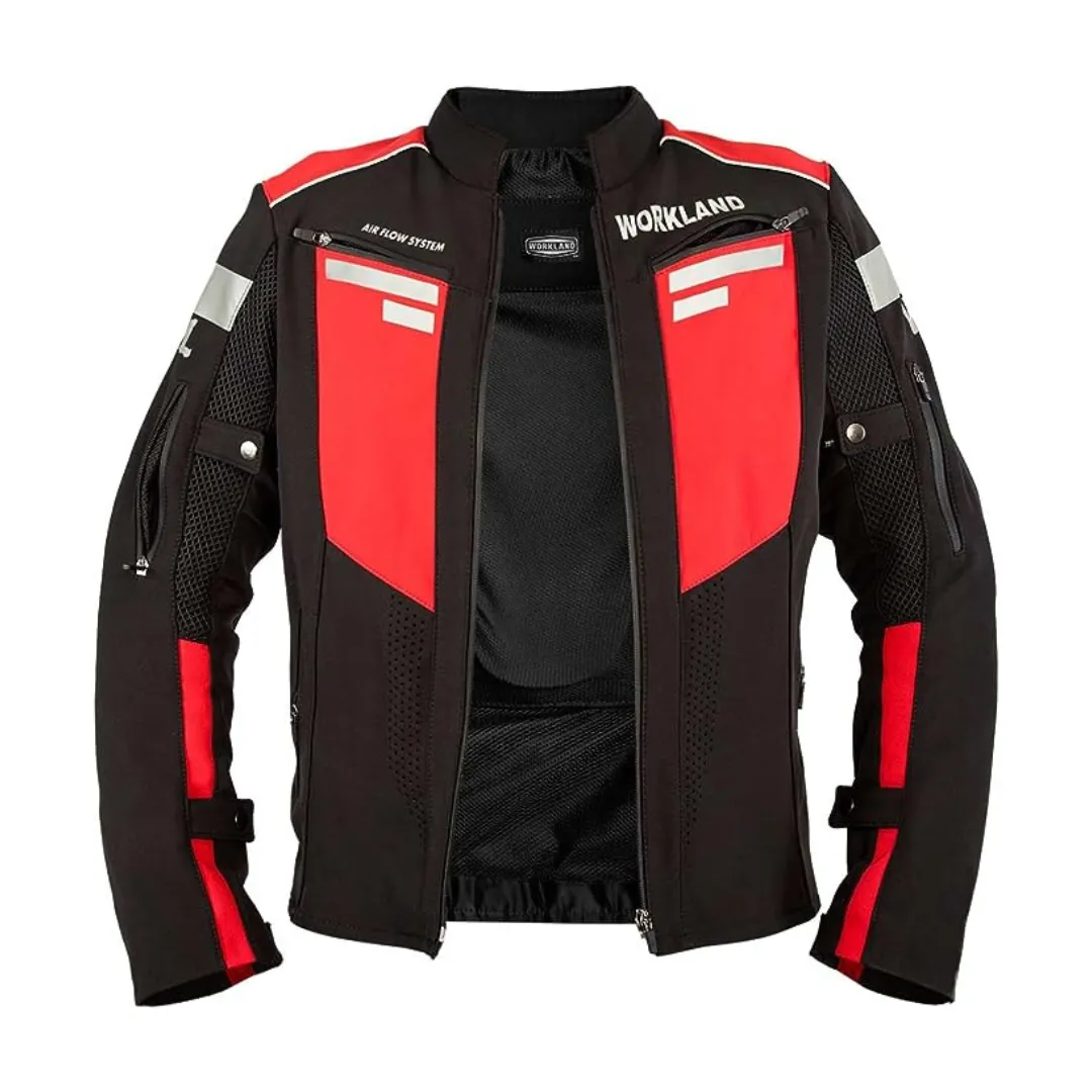 Motorcycle Jacket for Men - Adventure and Touring Motorbike Biker Riding Jacket