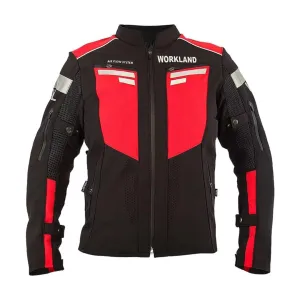 Motorcycle Jacket for Men - Adventure and Touring Motorbike Biker Riding Jacket