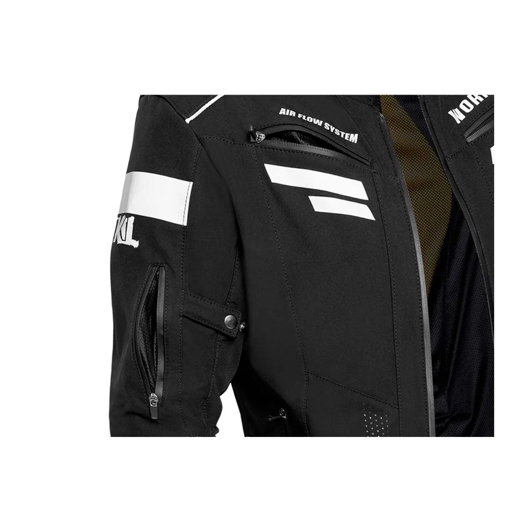 Motorcycle Jacket for Men - Adventure and Touring Motorbike Biker Riding Jacket
