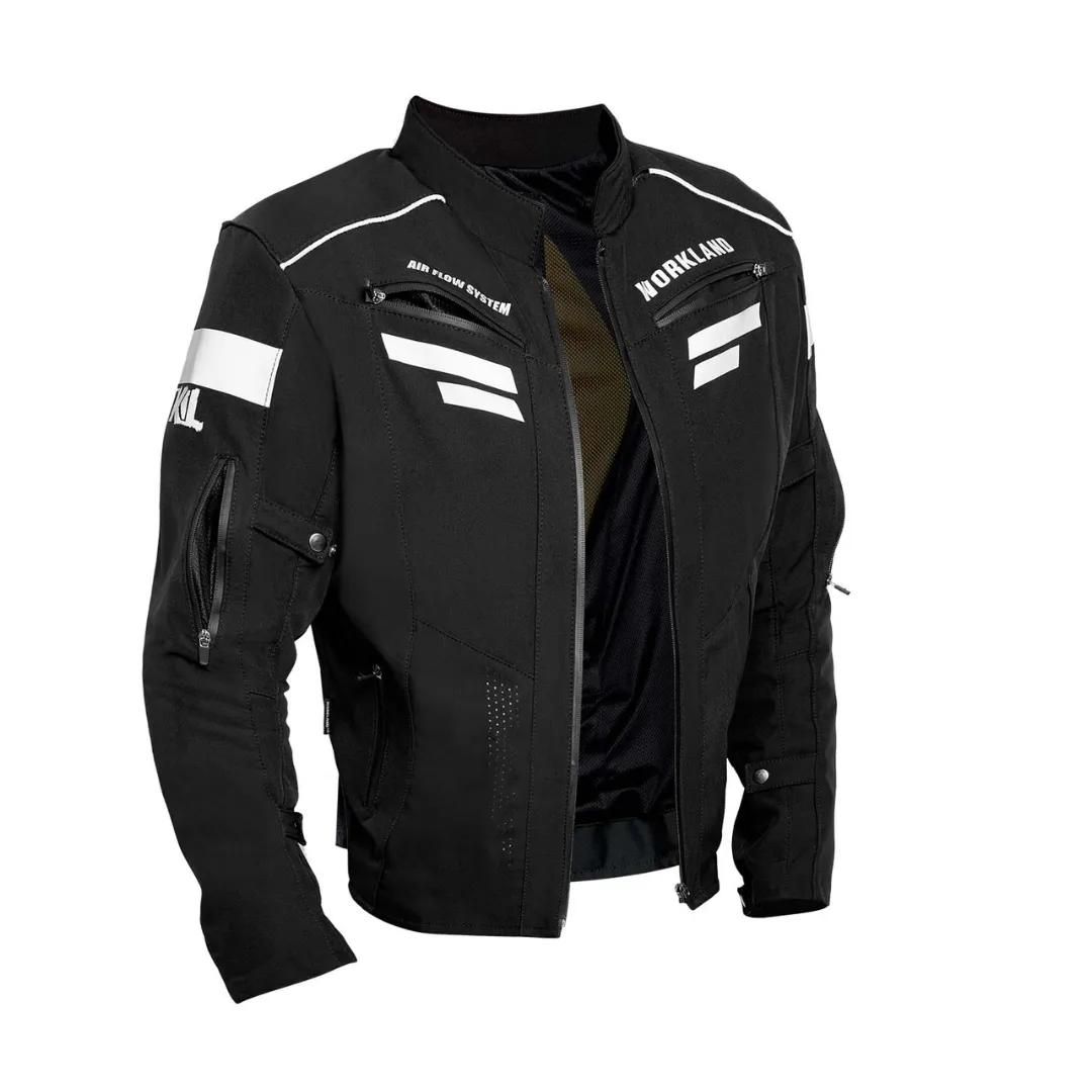 Motorcycle Jacket for Men - Adventure and Touring Motorbike Biker Riding Jacket