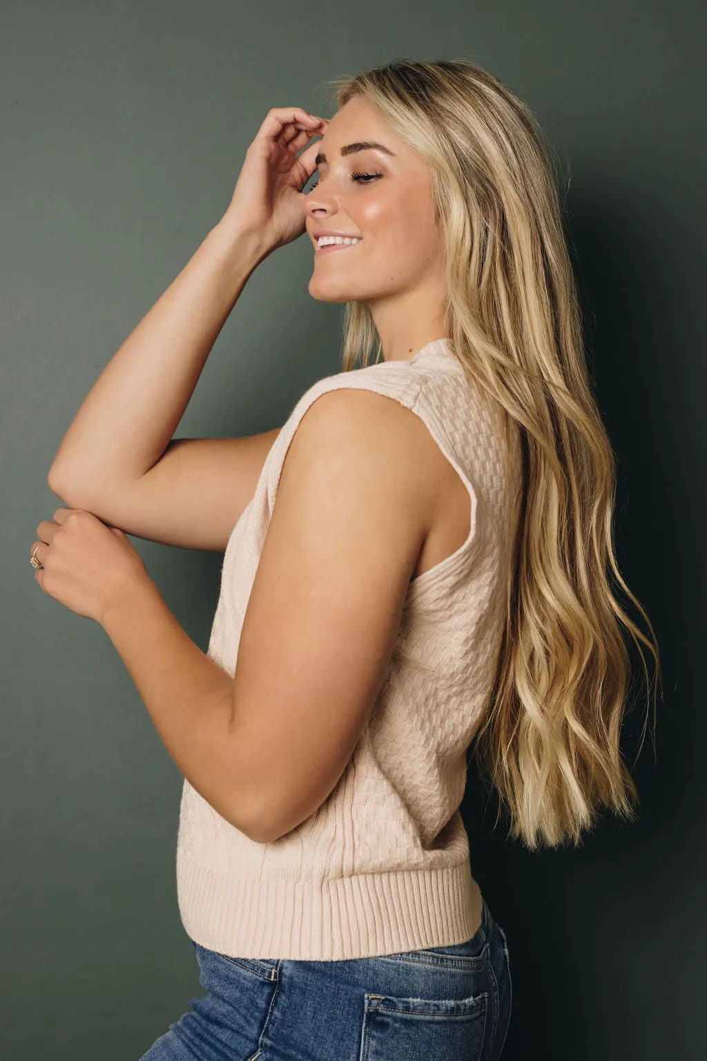 Ophelia Knitted Vest Sweater