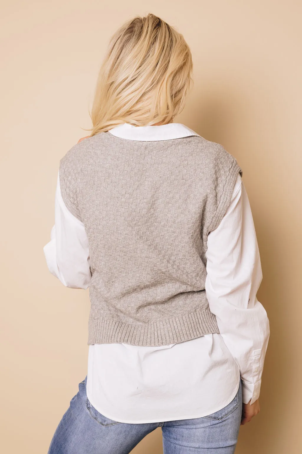 Ophelia Knitted Vest Sweater