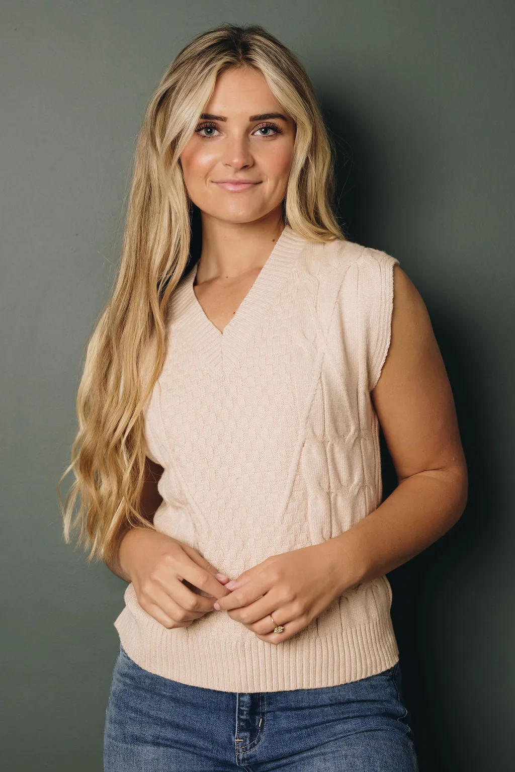 Ophelia Knitted Vest Sweater