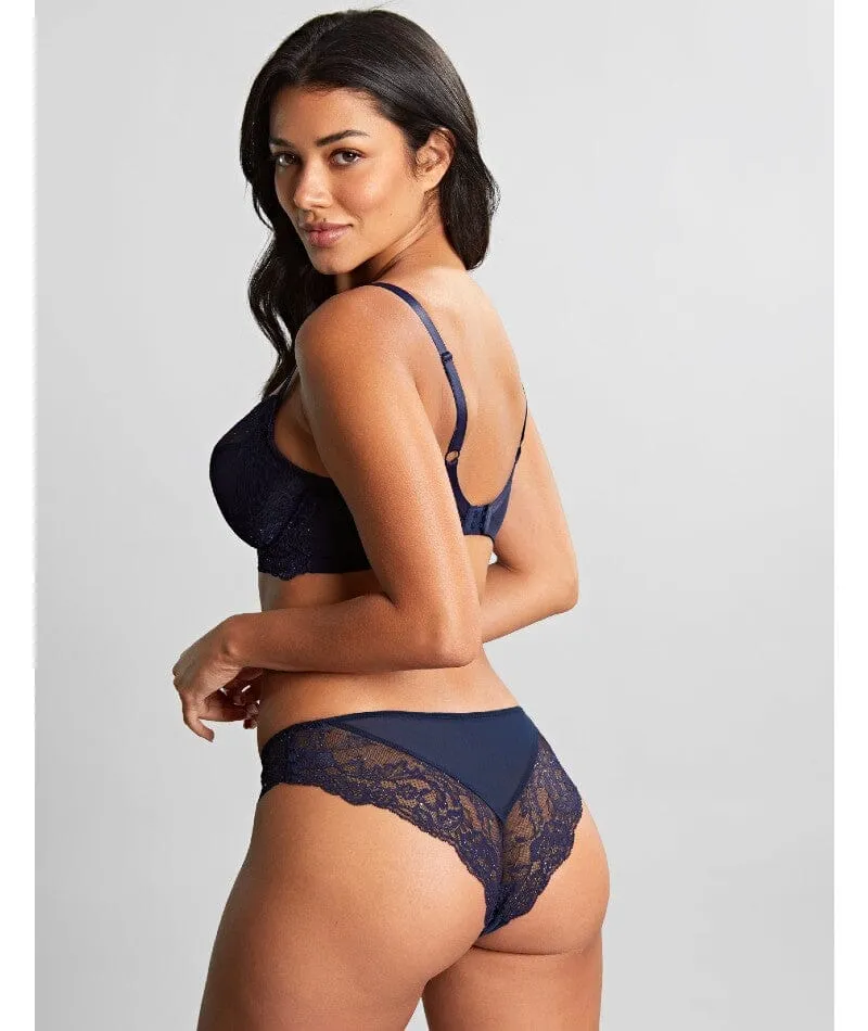 Panache Ana Underwired Plunge Bra - Midnight Sequin