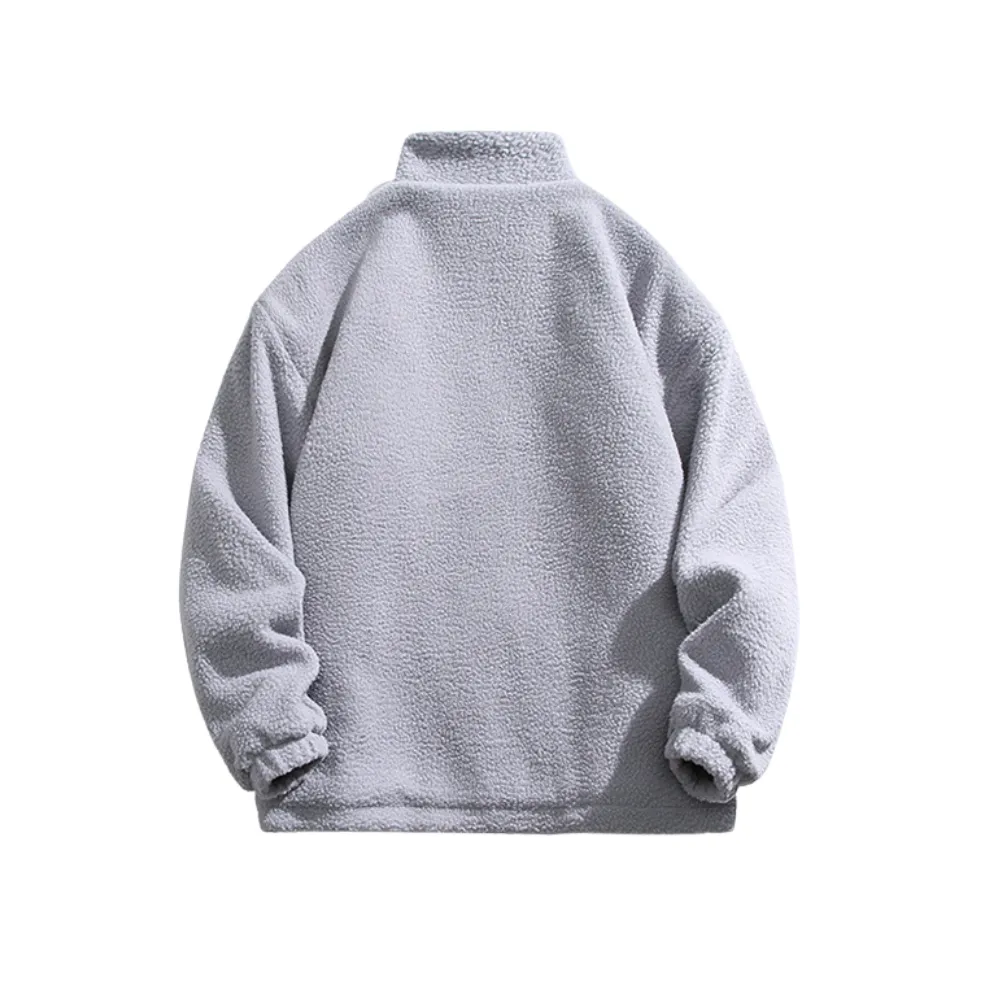 Patchwork Sherpa Coat