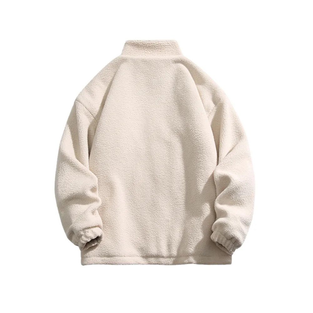 Patchwork Sherpa Coat