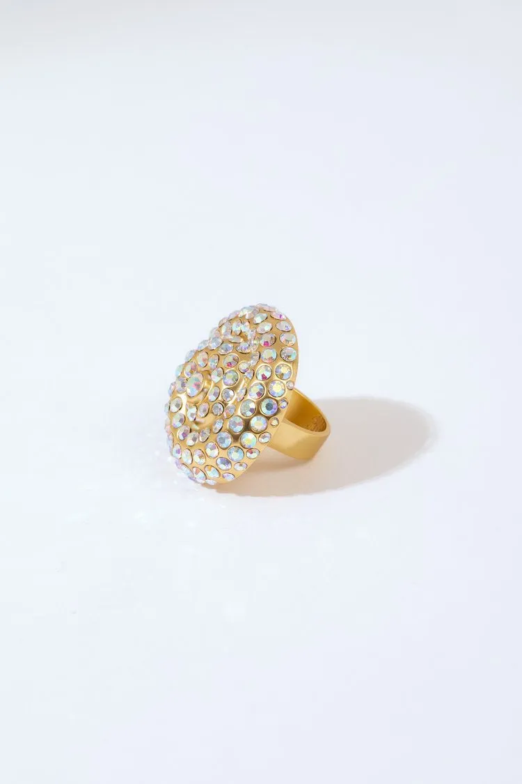 Pearl Octopuss.y Le Soleil Ring in Gold